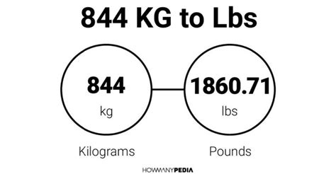5 lb to kg 2. . 844 kg to lbs